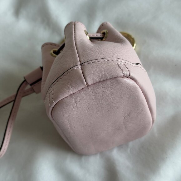 Rebecca Minkoff Micro Pink Bag Charm/Keychain - Picture 3 of 4